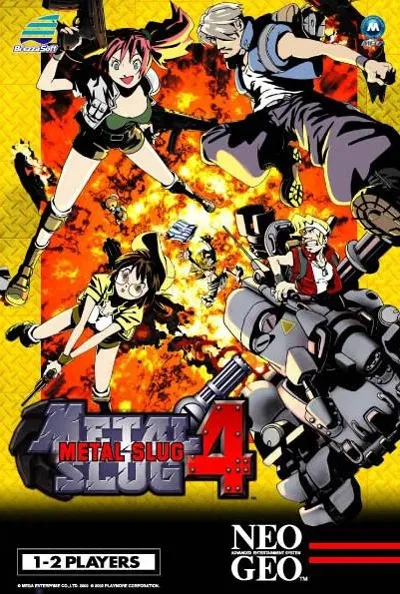 Metal Slug 4 Neo Geo AES