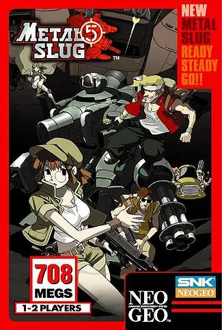Metal Slug 5 Neo Geo AES
