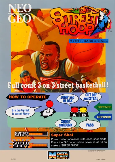 Street Hoop Neo Geo AES