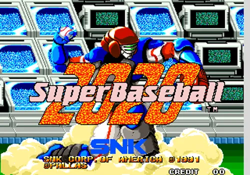 2020 Super Baseball Neo Geo AES Screenshot