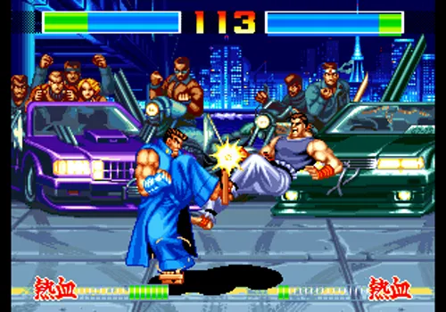 Aggressors of Dark Kombat Neo Geo AES Screenshot