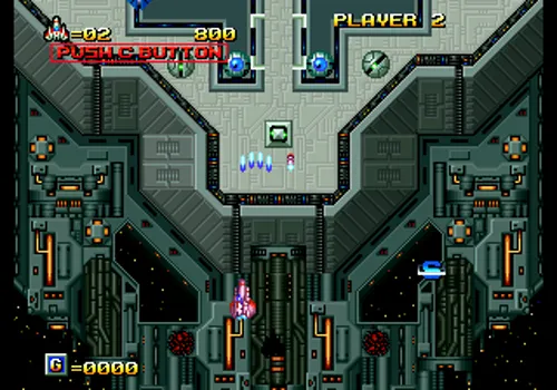Alpha Mission II Neo Geo AES Screenshot