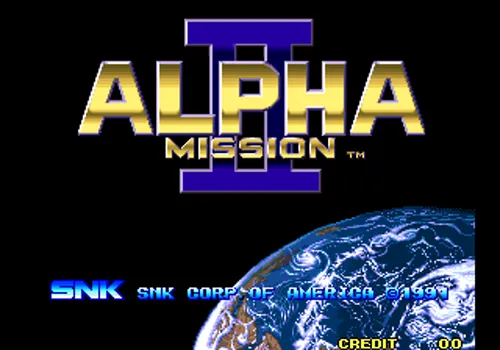 Alpha Mission II Neo Geo AES Screenshot