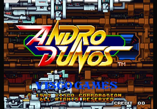 Andro Dunos Neo Geo AES Screenshot