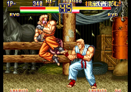 Art of Fighting Neo Geo AES Screenshot