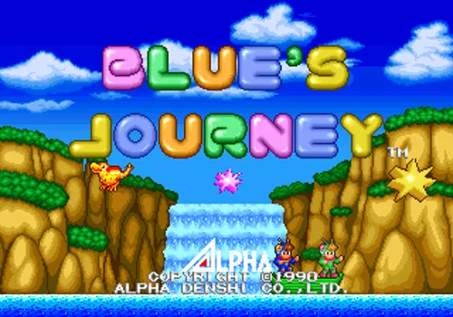 Blue's Journey Neo Geo AES Screenshot