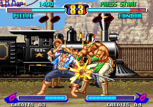 Breakers Neo Geo AES Screenshot