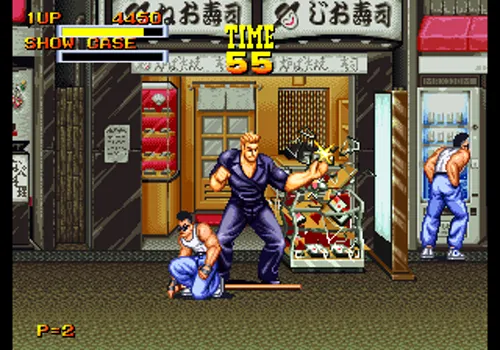 Burning Fight Neo Geo AES Screenshot