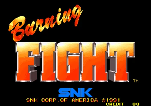 Burning Fight Neo Geo AES Screenshot
