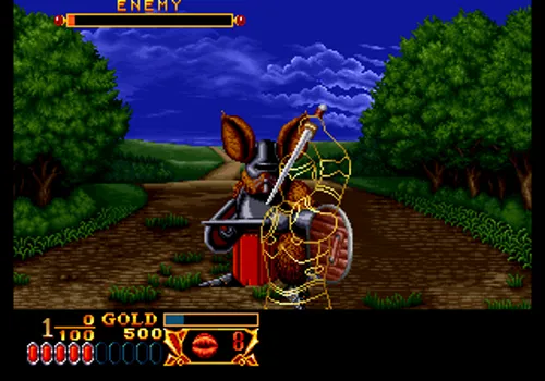 Crossed Swords Neo Geo AES Screenshot