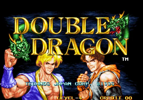 Double Dragon Neo Geo AES Screenshot