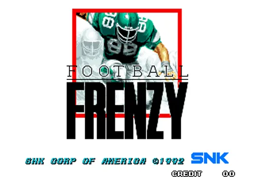 Football Frenzy Neo Geo AES Screenshot