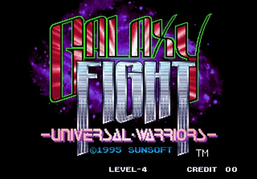 Galaxy Fight: Universal Warriors Neo Geo AES Screenshot