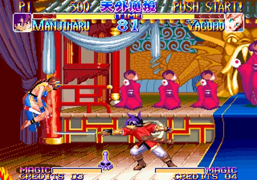 Kabuki Klash Neo Geo AES Screenshot