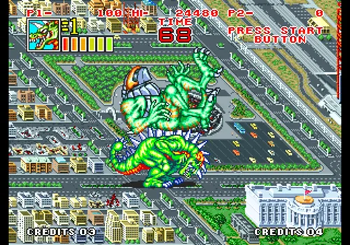 King of the Monsters 2 Neo Geo AES Screenshot