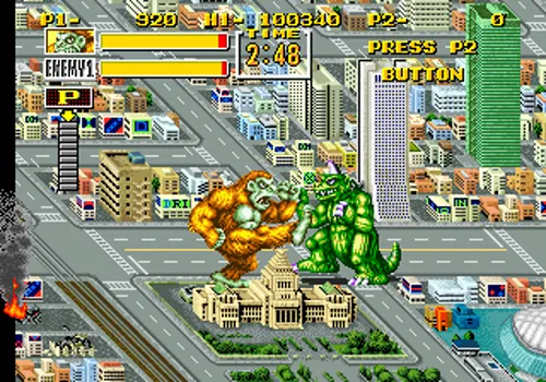 King of the Monsters Neo Geo AES Screenshot
