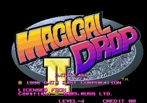 Magical Drop II Neo Geo AES Screenshot