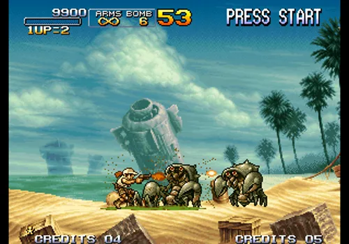 Metal Slug 3 Neo Geo AES Screenshot