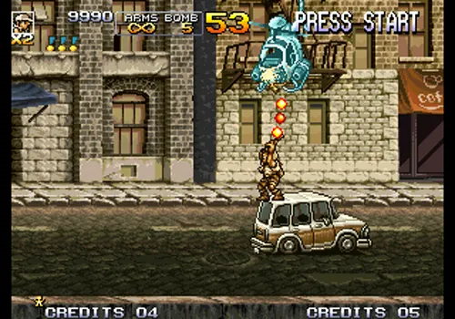 Metal Slug 4 Neo Geo AES Screenshot