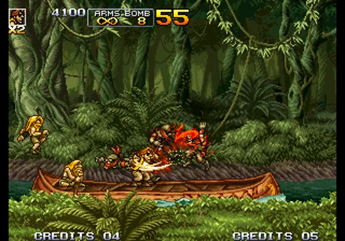 Metal Slug 5 Neo Geo AES Screenshot