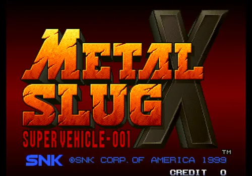 Metal Slug X Neo Geo AES Screenshot