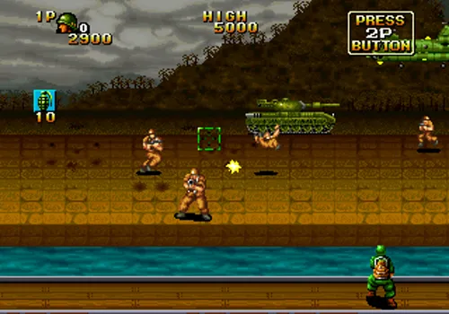NAM-1975 Neo Geo AES Screenshot