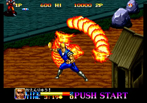 Ninja Commando Neo Geo AES Screenshot