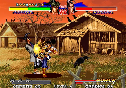 Ninja Master's Neo Geo AES Screenshot