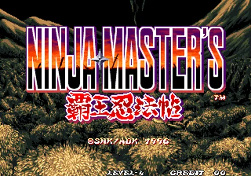 Ninja Master's Neo Geo AES Screenshot