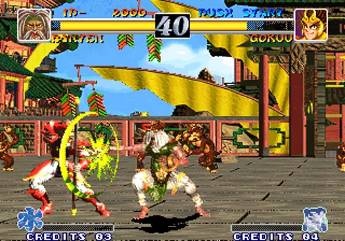 Ragnagard Neo Geo AES Screenshot
