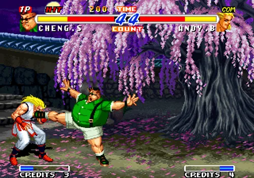 Real Bout Fatal Fury 2: The Newcomers Neo Geo AES Screenshot