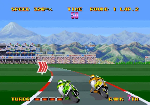 Riding Hero Neo Geo AES Screenshot