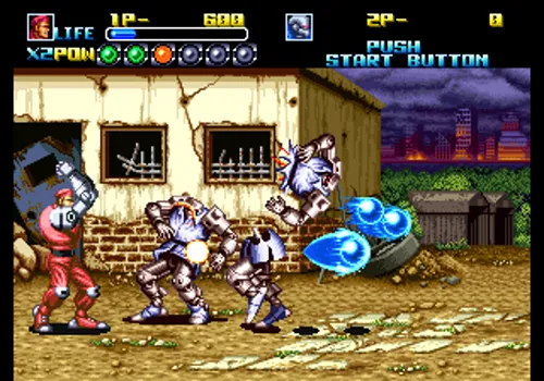 Robo Army Neo Geo AES Screenshot