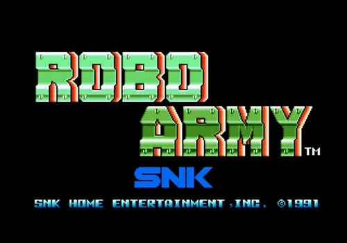 Robo Army Neo Geo AES Screenshot