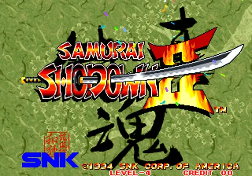 Samurai Shodown II Neo Geo AES Screenshot