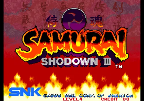 Samurai Shodown III Neo Geo AES Screenshot