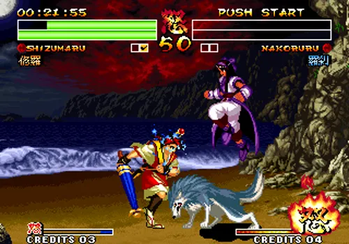 Samurai Shodown IV Neo Geo AES Screenshot