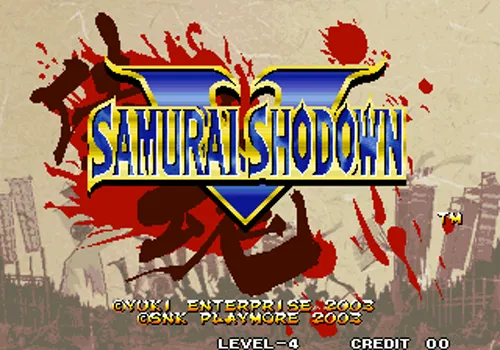 Samurai Shodown V Neo Geo AES Screenshot