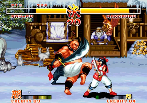 Samurai Shodown Neo Geo AES Screenshot