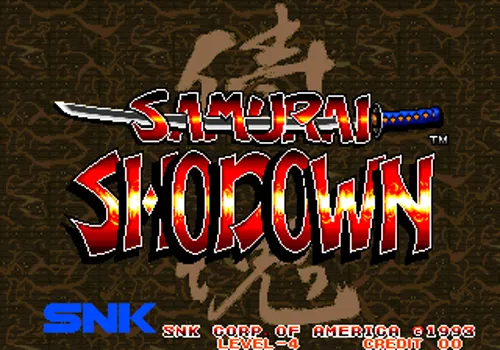 Samurai Shodown Neo Geo AES Screenshot
