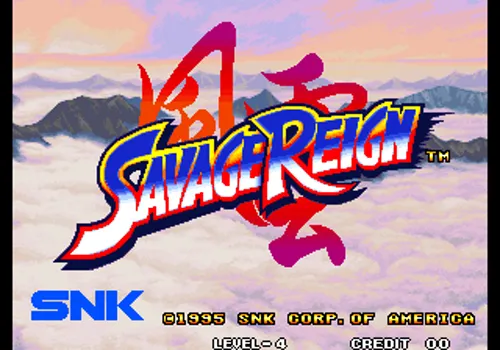 Savage Reign Neo Geo AES Screenshot