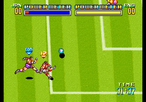 Soccer Brawl Neo Geo AES Screenshot