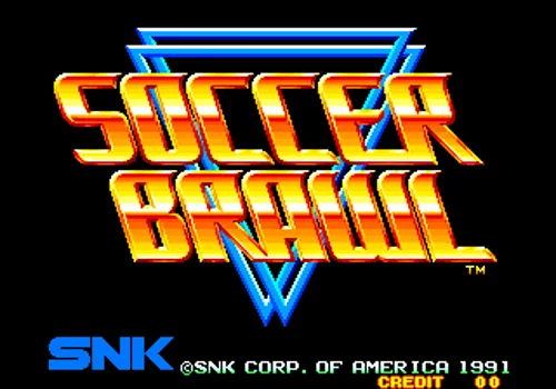 Soccer Brawl Neo Geo AES Screenshot