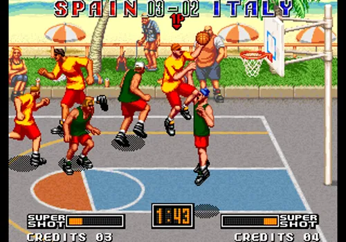 Street Hoop Neo Geo AES Screenshot
