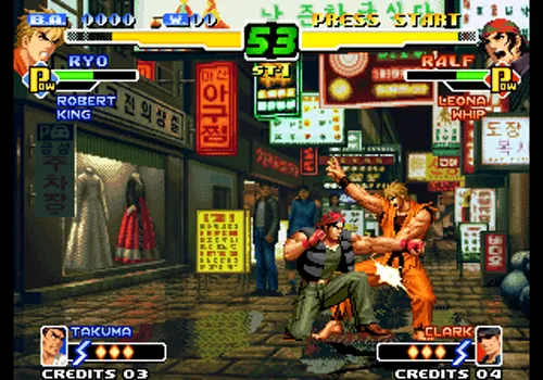 The King of Fighters 2000 Neo Geo AES Screenshot
