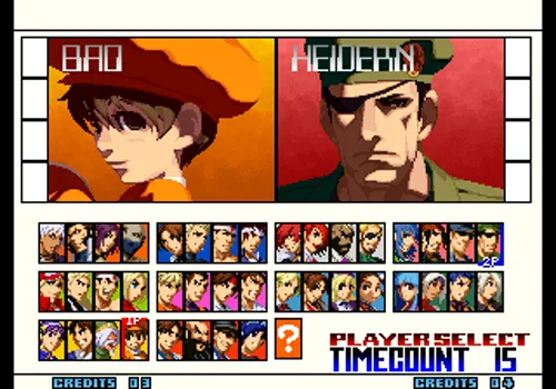 The King of Fighters 2001 Neo Geo AES Screenshot