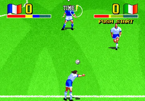 The Ultimate 11: SNK Football Championship Neo Geo AES Screenshot
