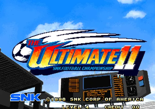 The Ultimate 11: SNK Football Championship Neo Geo AES Screenshot
