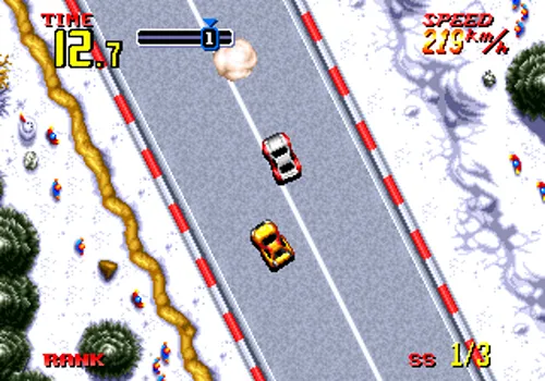 Thrash Rally Neo Geo AES Screenshot