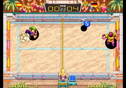 Windjammers Neo Geo AES Screenshot